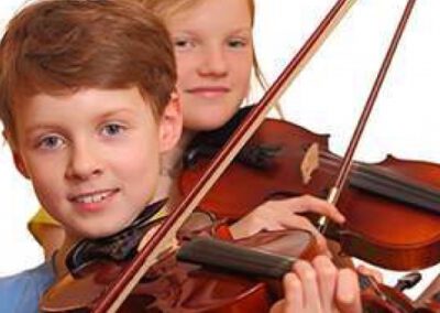Playing Violin